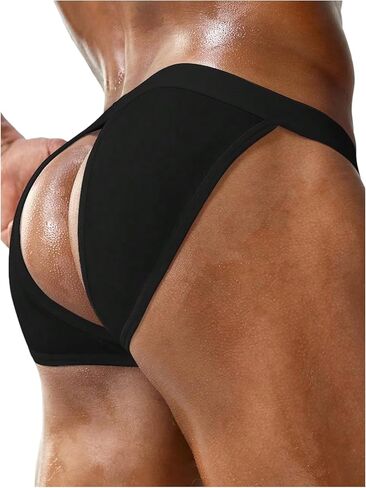 ملابس داخلية رجالية من SweatyRocks ملابس داخلية رفيعة قابلة للتنفس منخفضة الارتفاع in Kuwait