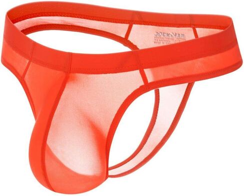 JOCKMAIL Mens Thongs Underwear JockStrap Mens Bikini Underwear G-string Jockstraps for Men Ice Silk Underwear in Saudi Arabia