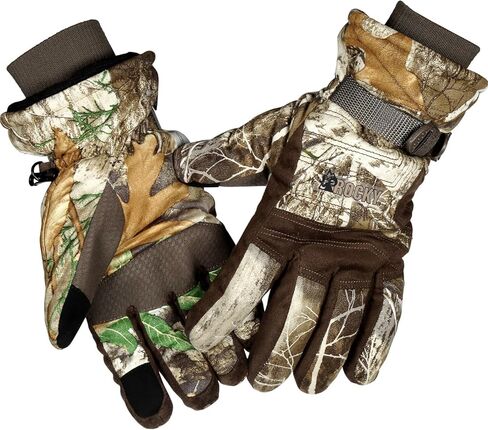 Rocky 100G Insulated Waterproof Outdoor Gloves, Realtree Edge, Size Large(RTE) in Saudi Arabia