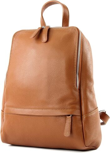 T138 - ital ladies leather backpack bag (Lightgold metallic) in Kuwait