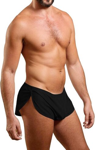 Mens Extreme Mesh Shorts with Large Split Sides in Saudi Arabia