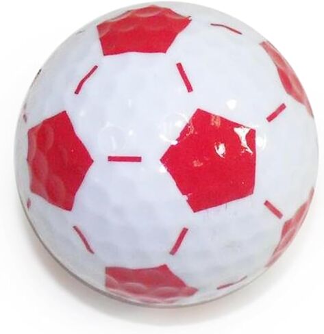 Nitro Novelty Golf Balls Soccer Ball Display Tube (3 Pack), Yellow in Kuwait