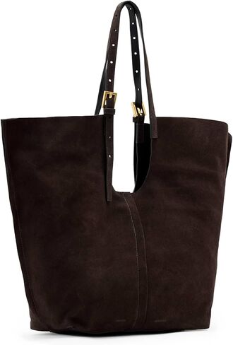 حقيبة يد AllSaints Ara Suede East/West، بني مر in Saudi Arabia