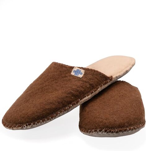 Tibetan Socks Handmade Felted Wool Cushioned Slippers With Suede Soles in Saudi Arabia