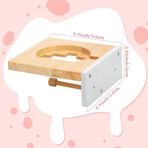 for Toniebox Starter Tonie Shelf Wall Mounted Set Wooden Floating Shelves Compatible with Tonie Box Player Headphones and Charging Station (Box Rack) in Kuwait