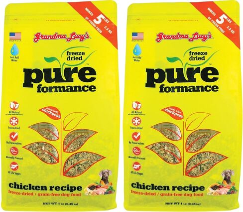 GRANDMA LUCY'S 844214 Pureformance Grain Free Lamb Food for Dogs, 10-Pound in Kuwait