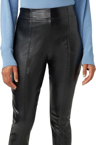 HUE Womens Coated Hi-Rise Cigarette Pant in Saudi Arabia