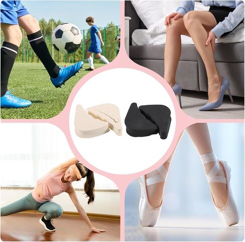 4 Pairs Shoe Filler Inserts Adjustable Toe Inserts for Shoes Too Big Half-Size Toe Pads for Women and Men Cushion Insert for Loose Shoes, High Heels, Sneakers, Boots, Black and Beige in Saudi Arabia