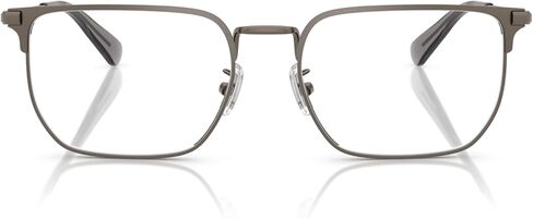 COACH Women's HC5178 Metal C Hardware Rectangular Prescription Eyewear Frames, Satin Gunmetal/Demo Lens, 57 mm in Saudi Arabia