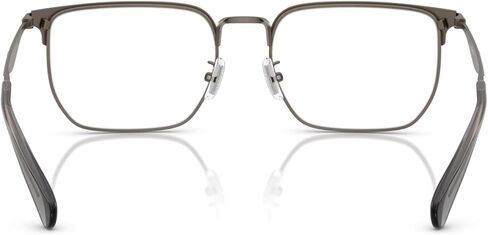 COACH Women's HC5178 Metal C Hardware Rectangular Prescription Eyewear Frames, Satin Gunmetal/Demo Lens, 57 mm in Saudi Arabia