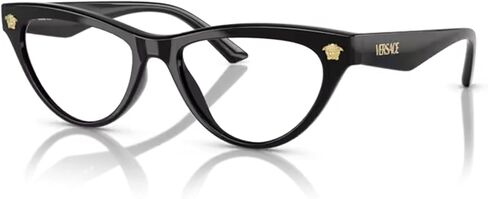Versace Eyeglasses VE 3364 U GB1 Black in Saudi Arabia