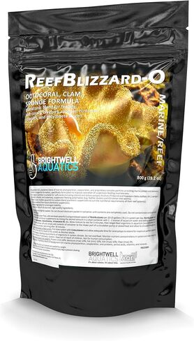 Brightwell Aquatics Reef Blizzard-O Powdered Planktonic Food Blend for Octocorals & Bivalves, 100g (RBZO100) in Saudi Arabia