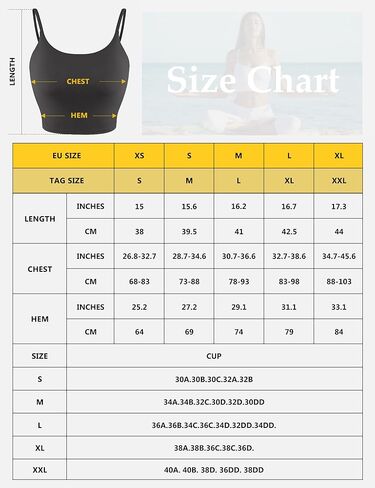 Longline Sports Bras for Women, Adjustable Strappy Running Workout Gym Yoga Crop Tank Top in Saudi Arabia