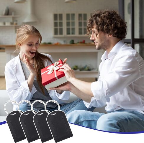 Luggage Tags 4 Pcs TSA Approved Luggage Tag for Suitcases PU Leather CruiseBag Tags for Luggages Name ID Label with Stainless Steel Loop Secure Privacy Cover for Travel Hotel Stays Cruise in Saudi Arabia