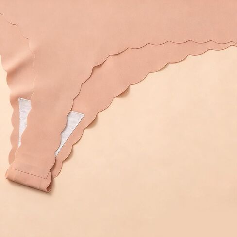 High Waisted Seamless Thongs for Women Breathable Underwear 6 Pack in Saudi Arabia