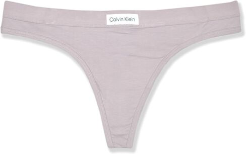 Calvin Klein Womens 3 Pack Tab Logo Cotton Blend Panty Underwear Thongs, in Saudi Arabia