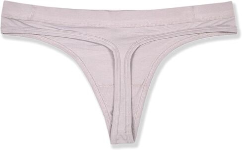 Calvin Klein Womens 3 Pack Tab Logo Cotton Blend Panty Underwear Thongs, in Saudi Arabia