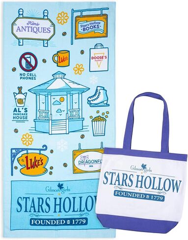 Jay Franco Beach Towel and Tote Bag Set - 16" x 14.5" Canvas Shoulder Handbag with 28" x 58" Super Soft Absorbent Bath Towel in Saudi Arabia