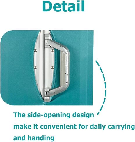 Suitcase Protector, Thick Stretchable Luggage Cover for 26-28 Inch Carry On, Travel Accessories, Green in Saudi Arabia