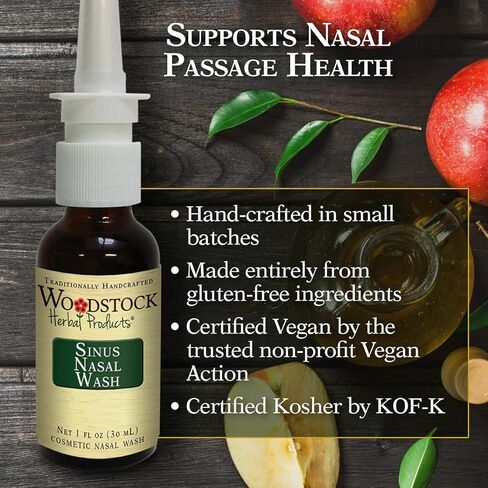 Sinus Nasal Wash 1 oz. for Natural Nasal Passage Health in Saudi Arabia