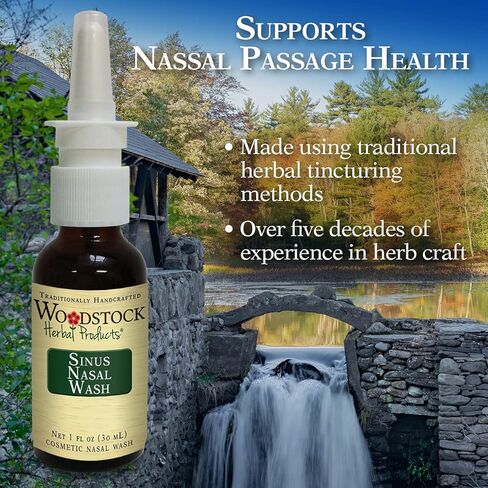 Sinus Nasal Wash 1 oz. for Natural Nasal Passage Health in Saudi Arabia