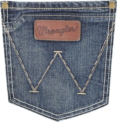 Wrangler Men's Retro Slim Fit Boot Cut Green Jeans in Saudi Arabia