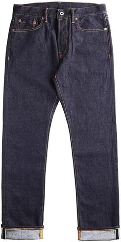 Red Tornado 12oz Selvedge Denim Jeans Rinsed Slim Straight Fit in Saudi Arabia