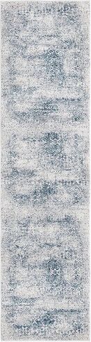Unique Loom Finsbury Collection Area Rug - Sarah (2' x 8' Runner, Blue/ Ivory) in Saudi Arabia