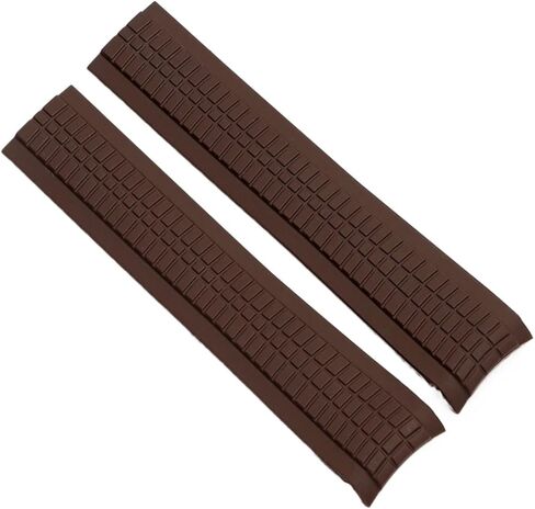 Soft Rubber Watch Band Aquanaut Fits for Patek Philippe Silicone 5164A 5167A 5168A 21mm Folding Buckle Watch Strap (Color : Black-No Buckle, Size : 21mm) in Saudi Arabia