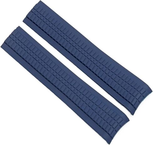 Soft Rubber Watch Band Aquanaut Fits for Patek Philippe Silicone 5164A 5167A 5168A 21mm Folding Buckle Watch Strap (Color : Black-No Buckle, Size : 21mm) in Saudi Arabia