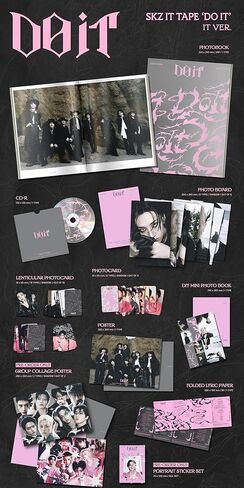 Stray Kids - SKZ IT TAPE [DO IT] Standard Photobook (IT VER.) P.O.B in Saudi Arabia