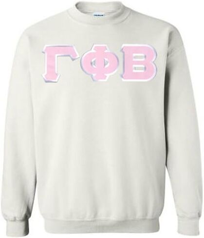 Gamma Phi Beta Lettered Crewneck in Saudi Arabia