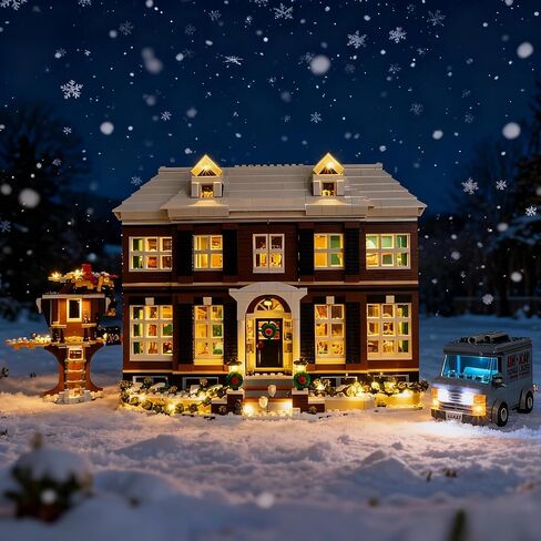 Kyglaring LED Lighting Kit for Lego Ideas Home Alone McCallisters’ House Model Set,Lego Sets not Included(Upgraded Remote Control Version) in Kuwait