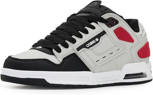Osiris Men's Peril Skate Shoe, Black/Black/Grey, 11 in Kuwait