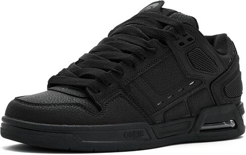 Osiris Men's Peril Skate Shoe, Black/Black/Grey, 11 in Saudi Arabia