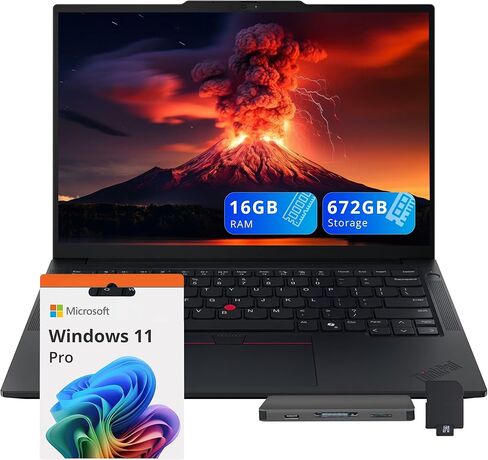 Lenovo ThinkPad P14s Gen 5 Intel Core Ultra 7 155H, 16C, 14.5" 3K (3072 x 1920) Non-Touch,120Hz, 32GB RAM DDR5, 1 TB SSD, NVIDIA RTX 500 Ada Backlit KYB, Fingerprint Reader, Windows 11 Pro in Saudi Arabia
