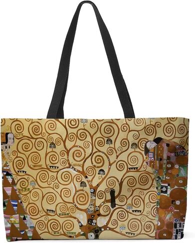 CafePress Gustav Klimt Tree Of Life 24"x13" Large Weekender Tote in Saudi Arabia