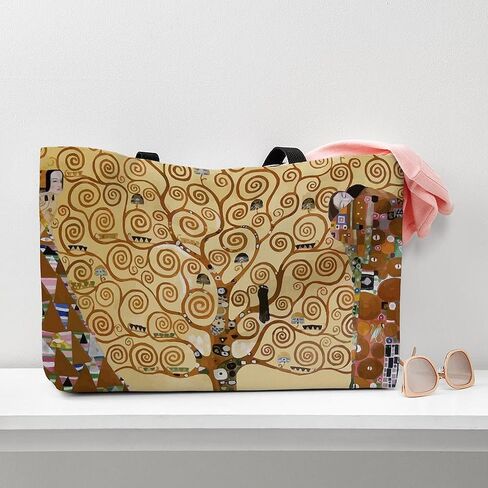 CafePress Gustav Klimt Tree Of Life 24"x13" Large Weekender Tote in Saudi Arabia