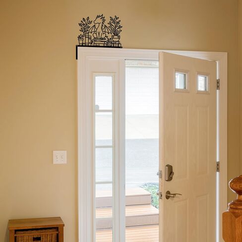 Metal Dragon Door Topper ，Door Frame Decor 9.06 x 9.06 inches in Saudi Arabia