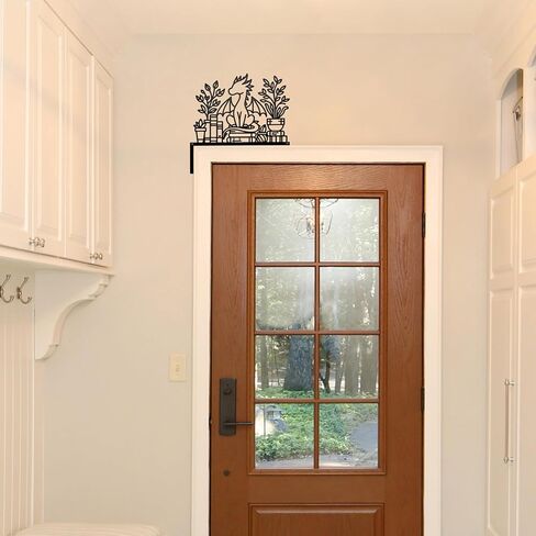 Metal Dragon Door Topper ，Door Frame Decor 9.06 x 9.06 inches in Saudi Arabia