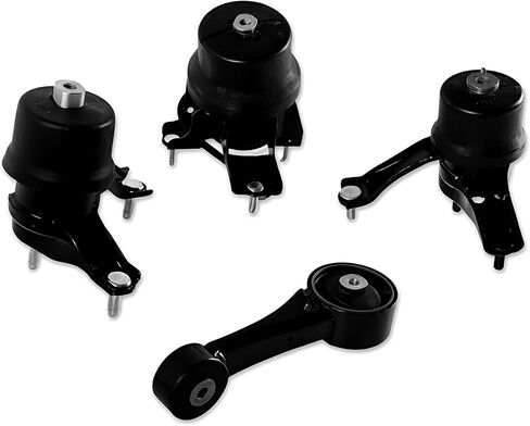 Engine Motor and Transmission Mount Kit 4Pcs Compatible with 2011-2012 Juke 1.6L, with 2013-2019 Sentra 1.8L, with 2017-2019 Sentra 1.6L Replace # A4360, A7376, A7380, A7382 in Saudi Arabia