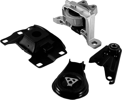 Engine Motor and Transmission Mount Kit 4Pcs Compatible with 2011-2012 Juke 1.6L, with 2013-2019 Sentra 1.8L, with 2017-2019 Sentra 1.6L Replace # A4360, A7376, A7380, A7382 in Saudi Arabia
