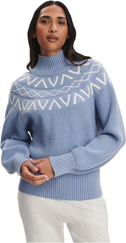 Varley Women's Marcie Fair Isle Yoke Knit Sweater in Saudi Arabia