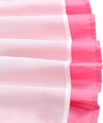 Sunny Fashion Girls Dress Ice Cream Rainbow Striped Suspender Sleeveless in Saudi Arabia