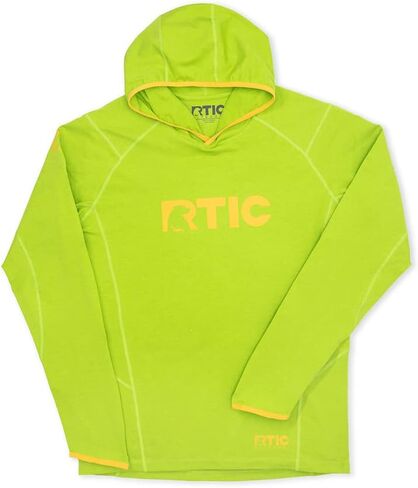 سويت شيرت بغطاء للرأس بأكمام طويلة للرجال من RTIC بعامل حماية من أشعة الشمس 50+، ماص للرطوبة، ملابس خارجية سريعة الجفاف in Saudi Arabia