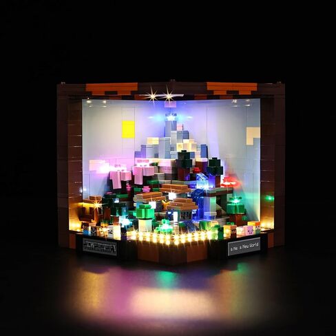 مصابيح LED Kyglaring لمجرة Lego The Milky Way Galaxy، مجموعة إضاءة إبداعية متوافقة مع Lego 31212، مجموعات Lego غير متضمنة (جهاز التحكم عن بعد) in Kuwait