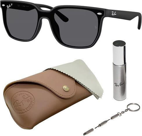 نظارات شمسية Ray-Ban RB4466D مربعة الشكل للرجال والنساء مع مجموعة نظارات RAYBAN الرسمية - مظهر جريء مع جاذبية خالدة in Kuwait
