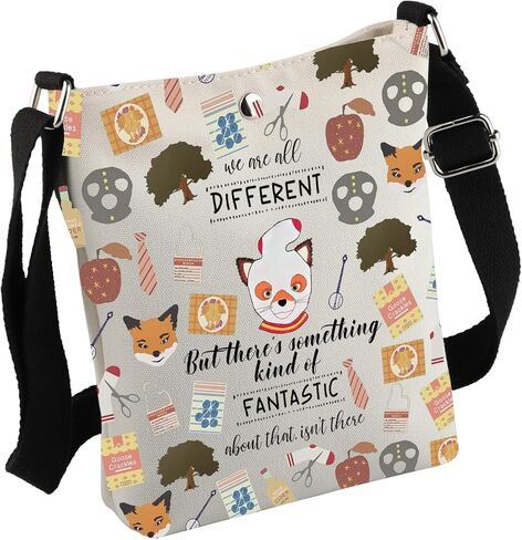 MNIGIU Fantastic Fox Inspired Gift Fox Tote Bag Fox Lovers Gift Fox Theme Gift For Women in Saudi Arabia