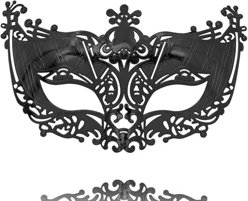 Tgirls Black Masquerade Masks Gold Costume Party Masks Simple Women Party Mask in Saudi Arabia