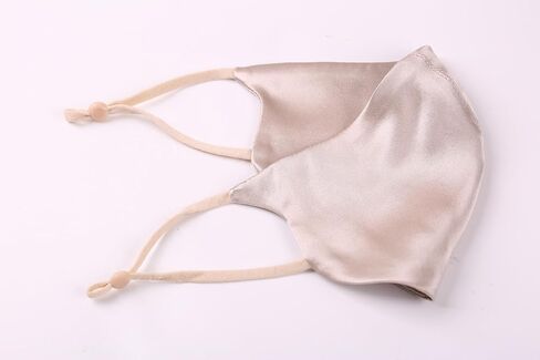 100% mulberry silk mask can be reused for men and women, and it is light and ultraviolet-proof. in Saudi Arabia